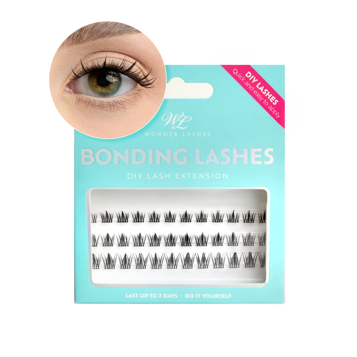 BONDING LASHES Kim Effect - rzęsy bondingowe DIY